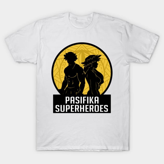 Pasifika Superheroes T-Shirt by Reading Warrior 